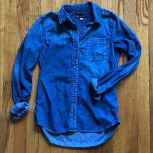 AG Theory denim shirt 100% cotton XS